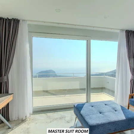 Semesterbostad Panoramic With A Pool Alanya